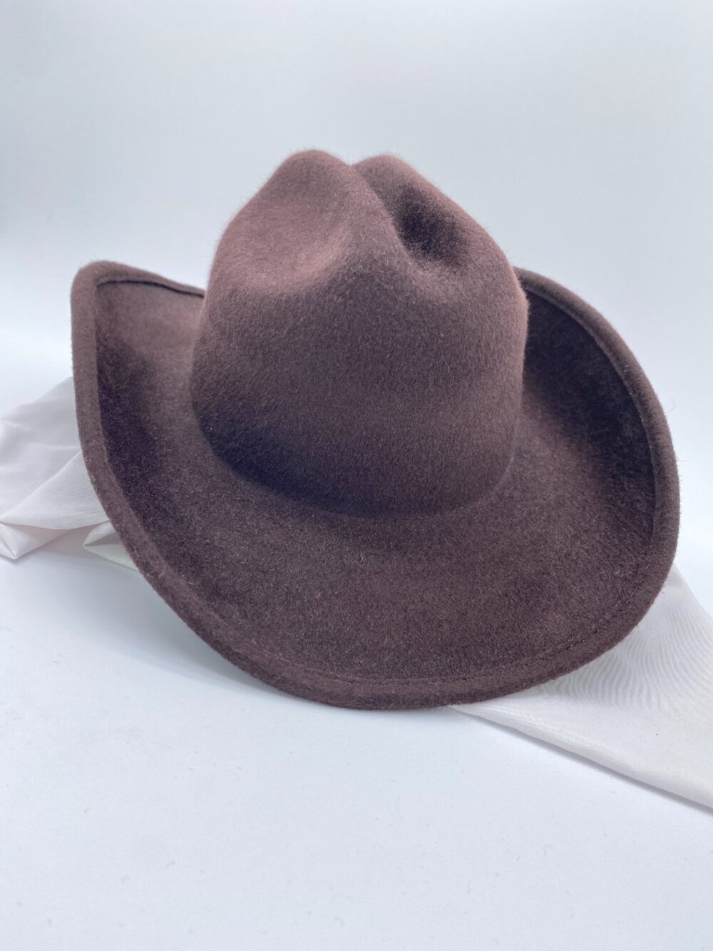 Wyeth Brown Wool Felt Cowboy Hat One Size NWT